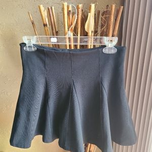 French Kiss Skorts! Black, Size Medium